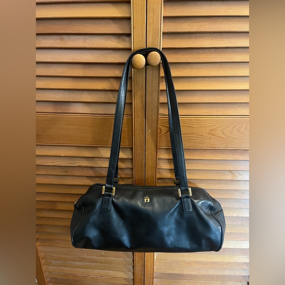 Etienne Aigner Genuine Leather Shoulder Bag